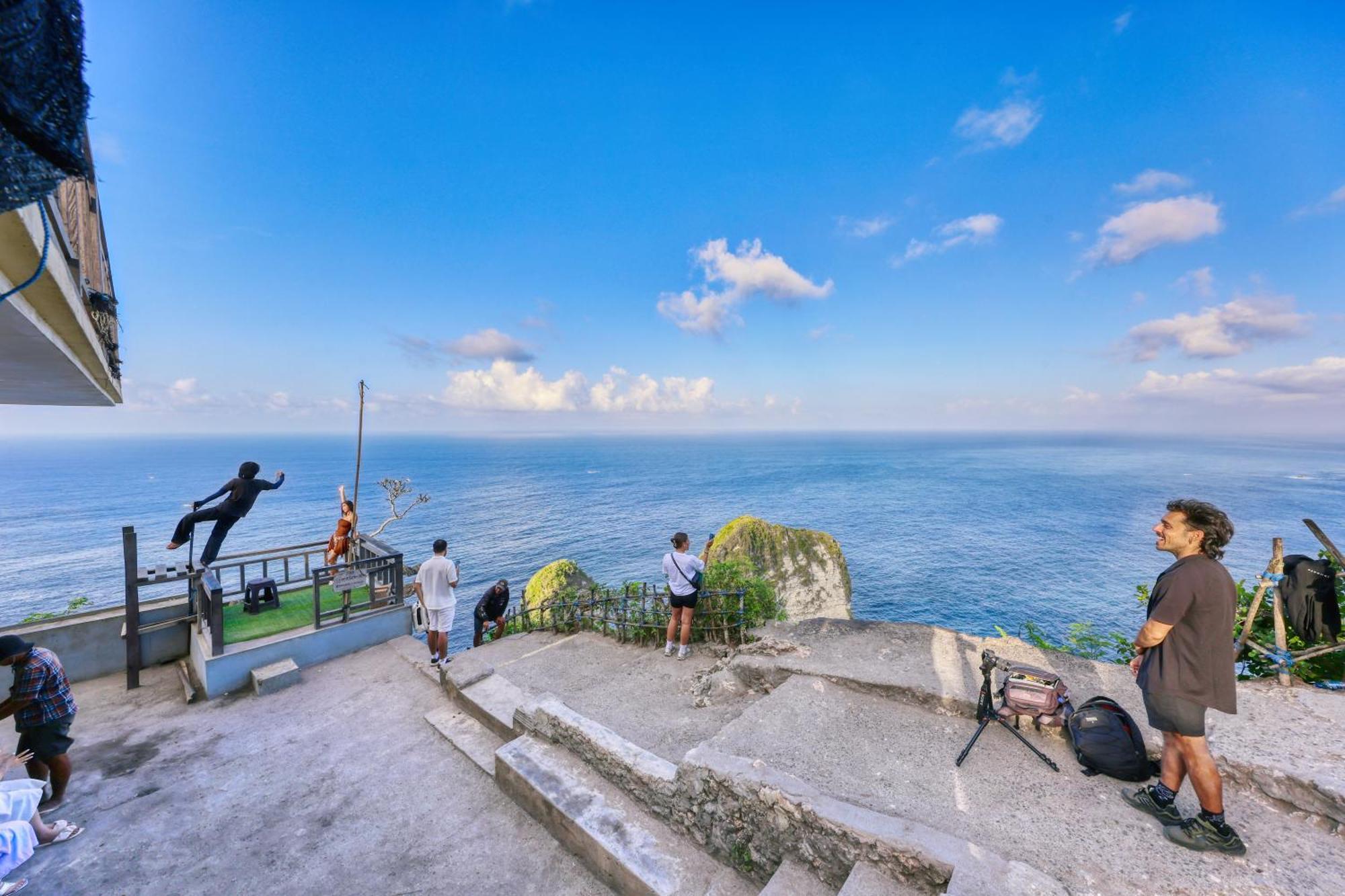 Kelingking Beach Villas Sompang Bagian luar foto
