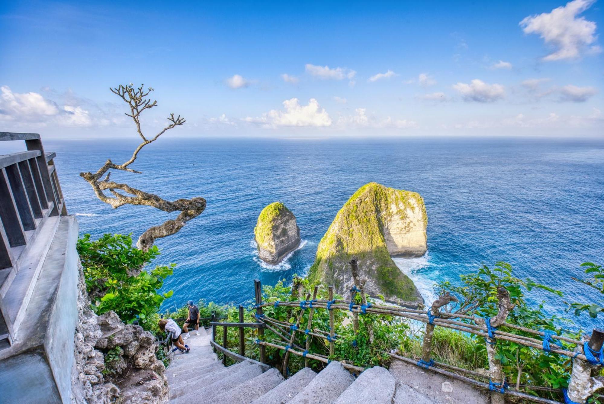 Kelingking Beach Villas Sompang Bagian luar foto