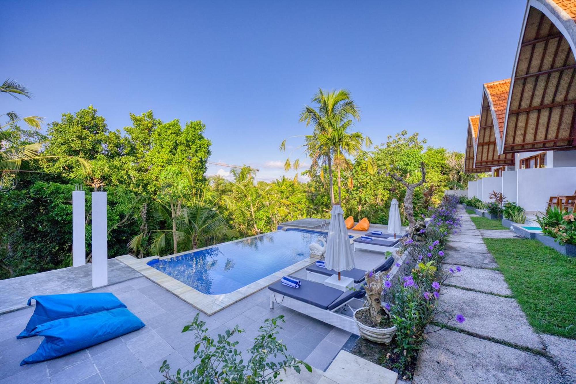 Kelingking Beach Villas Sompang Bagian luar foto
